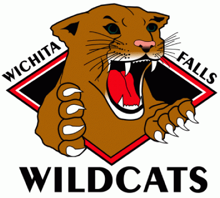 Wichita Falls Wildcats 2004 05-2008 09 primary logo iron on transfers for T-shirts